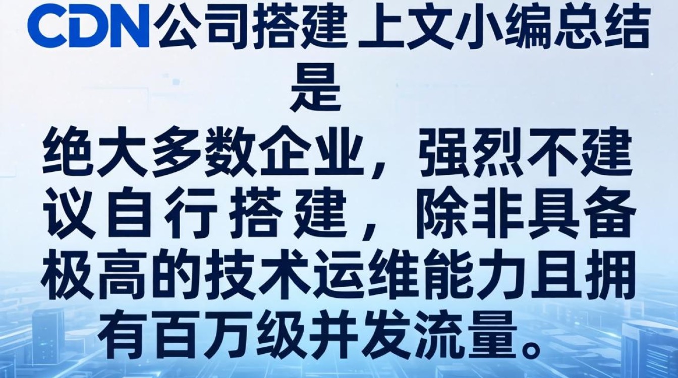 cdn公司让搭建 cdn公司让搭建