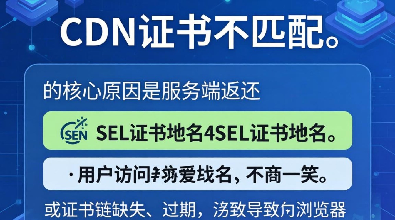 cdn证书不匹配 cdn证书不匹配