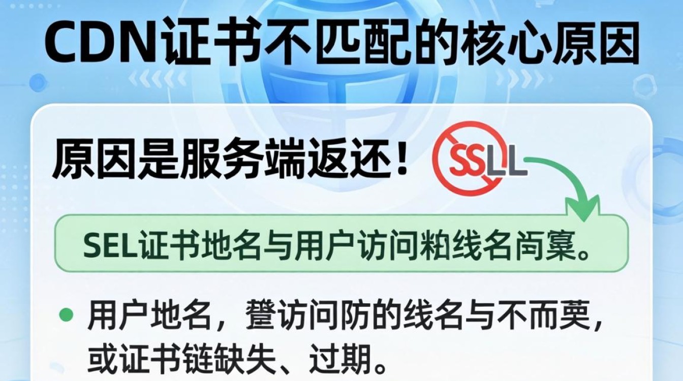 cdn证书不匹配 cdn证书不匹配