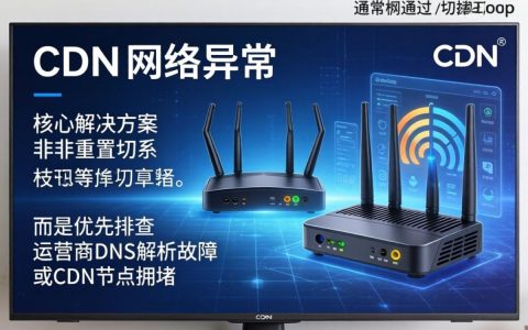 电视CDN网络异常怎么办？CDN网络异常怎么解决