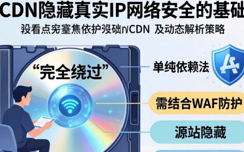 cdn绕过真实ip，cdn隐藏源站IP方法