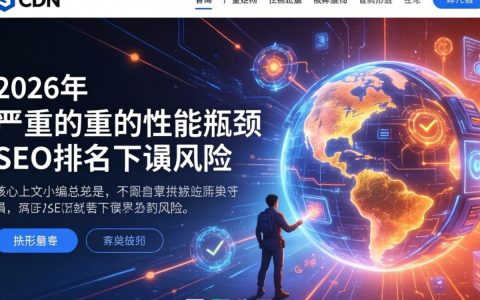 没有使用cdn，为什么网站加载速度慢