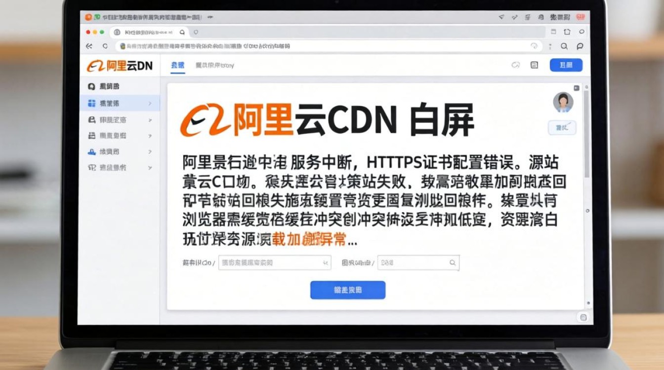 阿里云 cdn 白屏