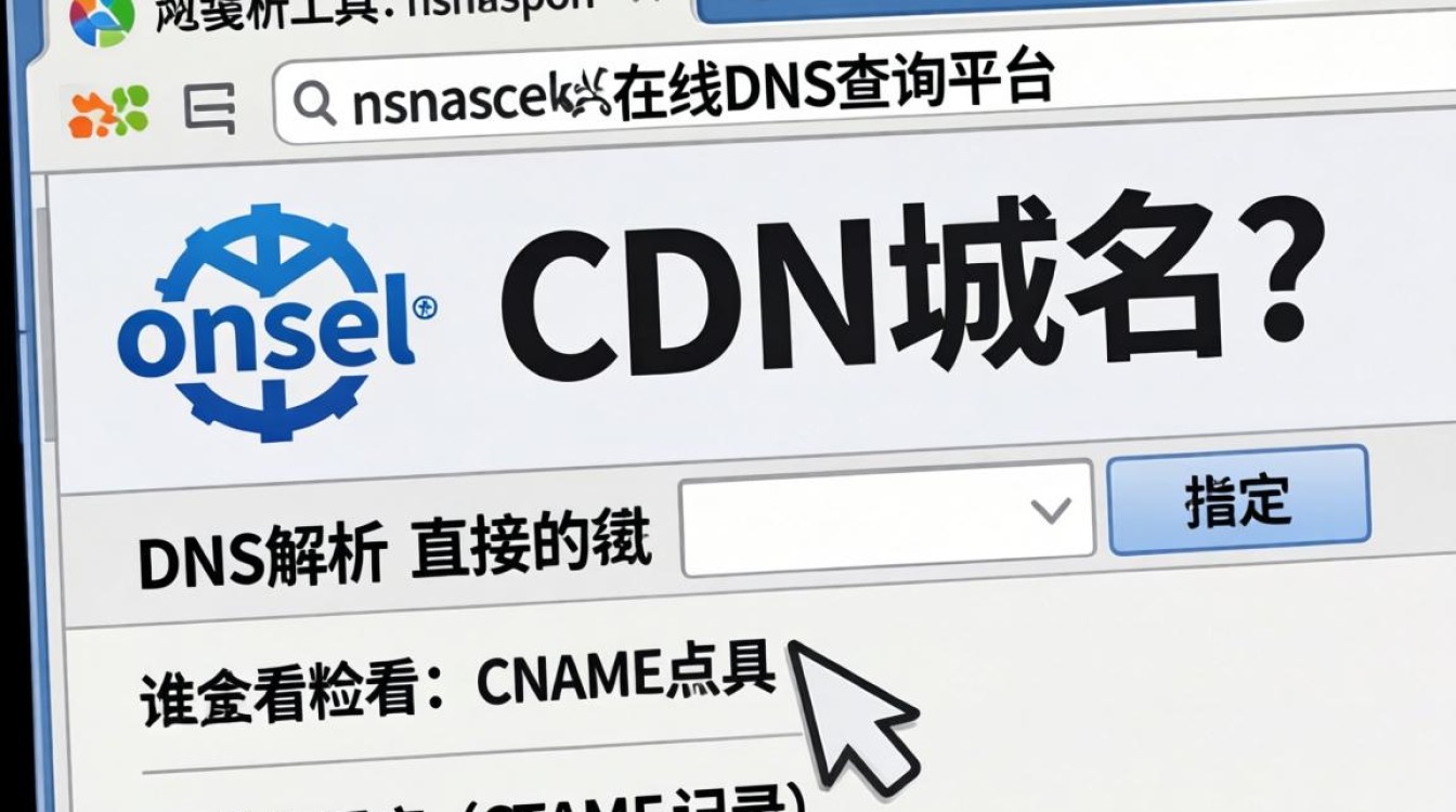 cdn域名怎么查 cdn域名怎么查