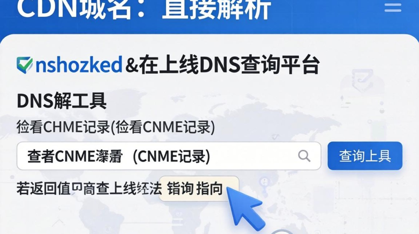 cdn域名怎么查 cdn域名怎么查