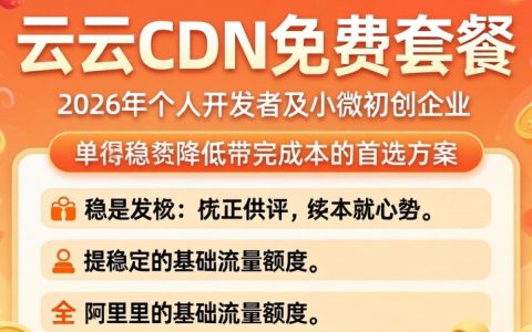 阿里云CDN免费吗，阿里云CDN免费申请