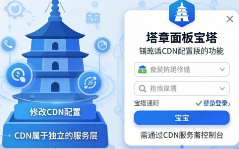 宝塔怎么修改cdn，宝塔面板CDN配置教程
