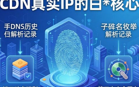 找cdn真实ip，如何查看cdn真实ip