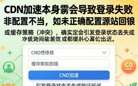 CDN加速影响登录吗？CDN加速导致登录失败怎么解决
