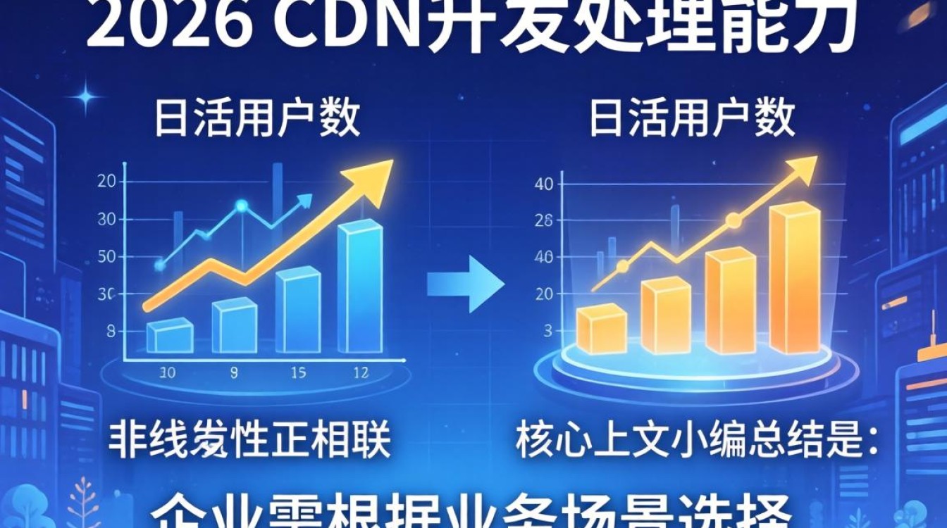 cdn 并发 日活