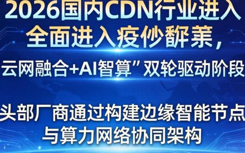 国内cdn行业布局现状如何，cdn行业布局