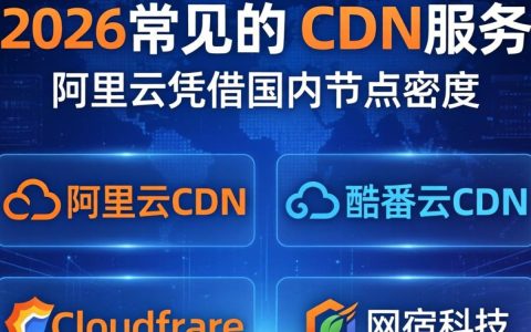 常见的cdn服务有哪些，cdn加速服务怎么选
