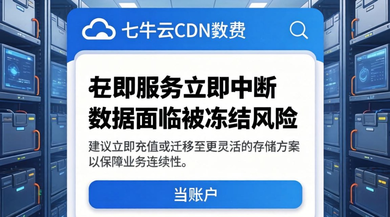 七牛cdn 欠费