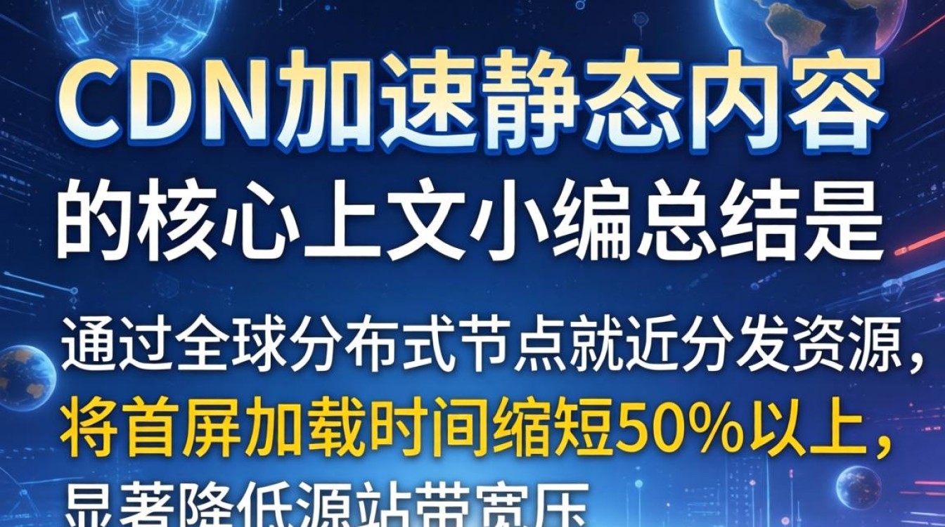 cdn加速静态内容 cdn加速静态内容
