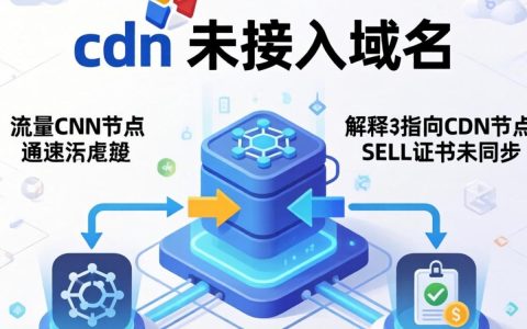 cdn 未接入域名，为什么cdn未接入域名