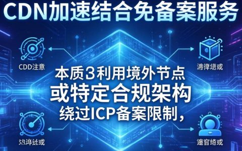 cdn加免备案怎么用，cdn免备案加速