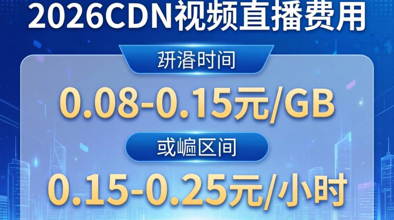cdn视频直播费用 cdn视频直播费用