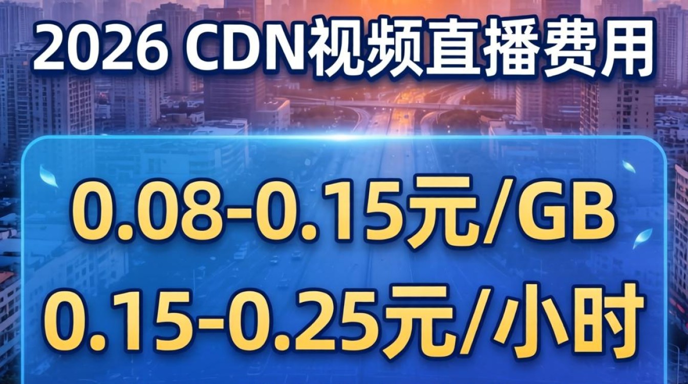 cdn视频直播费用 cdn视频直播费用