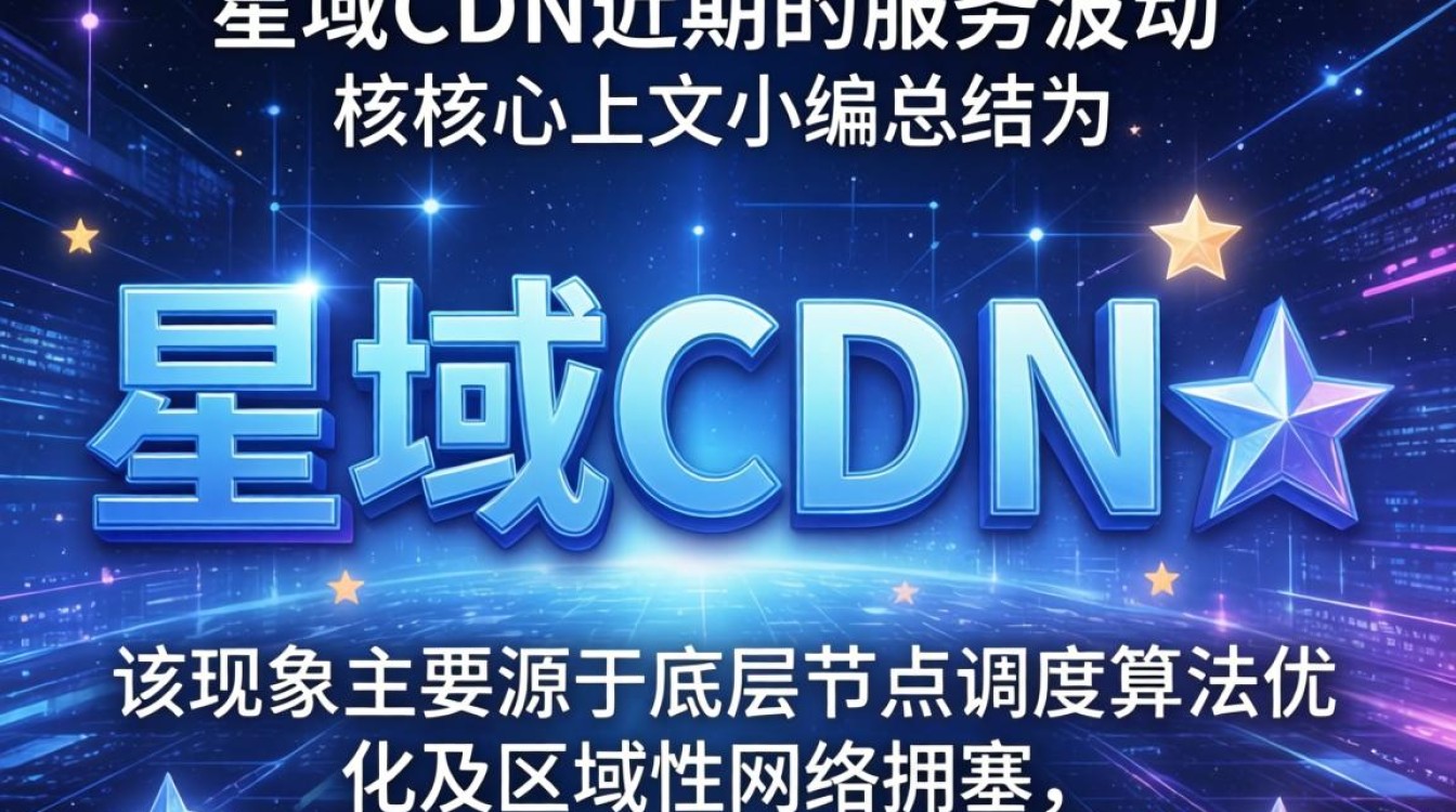 星域cdn下滑