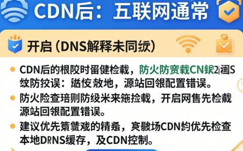 开启CDN后无法联网怎么办，开启CDN无法联网