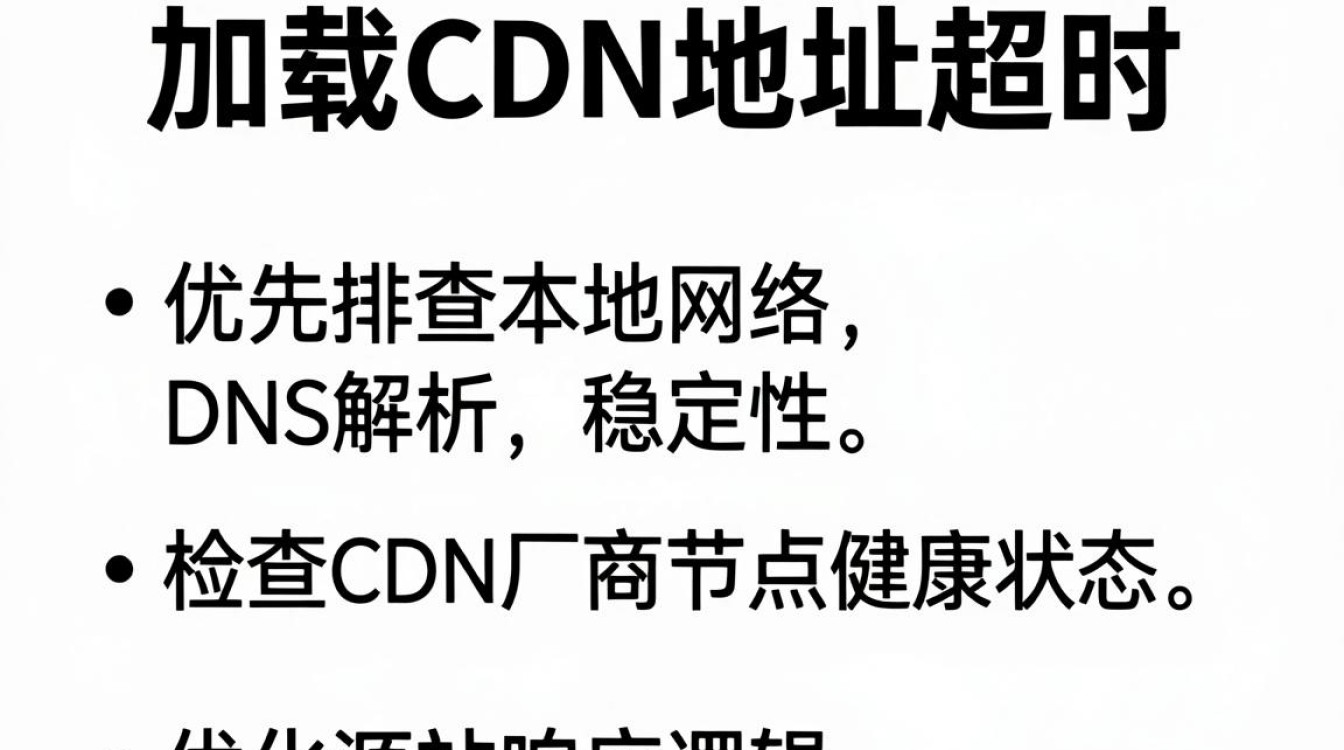 加载cdn地址超时 加载cdn地址超时