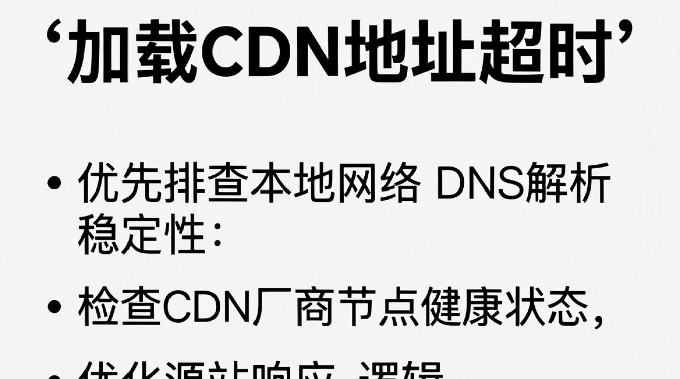 加载cdn地址超时 加载cdn地址超时