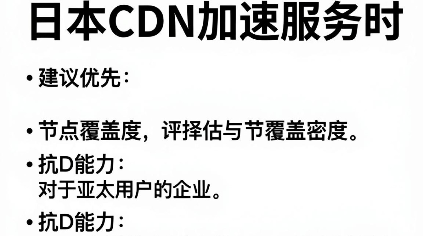 日本cdn加速服务 日本cdn加速服务