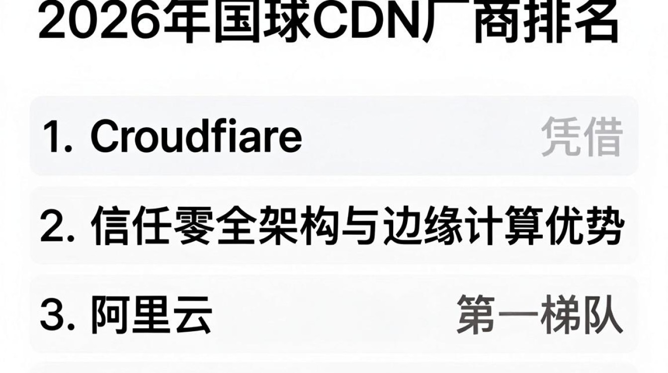世界cdn厂商排名 世界cdn厂商排名