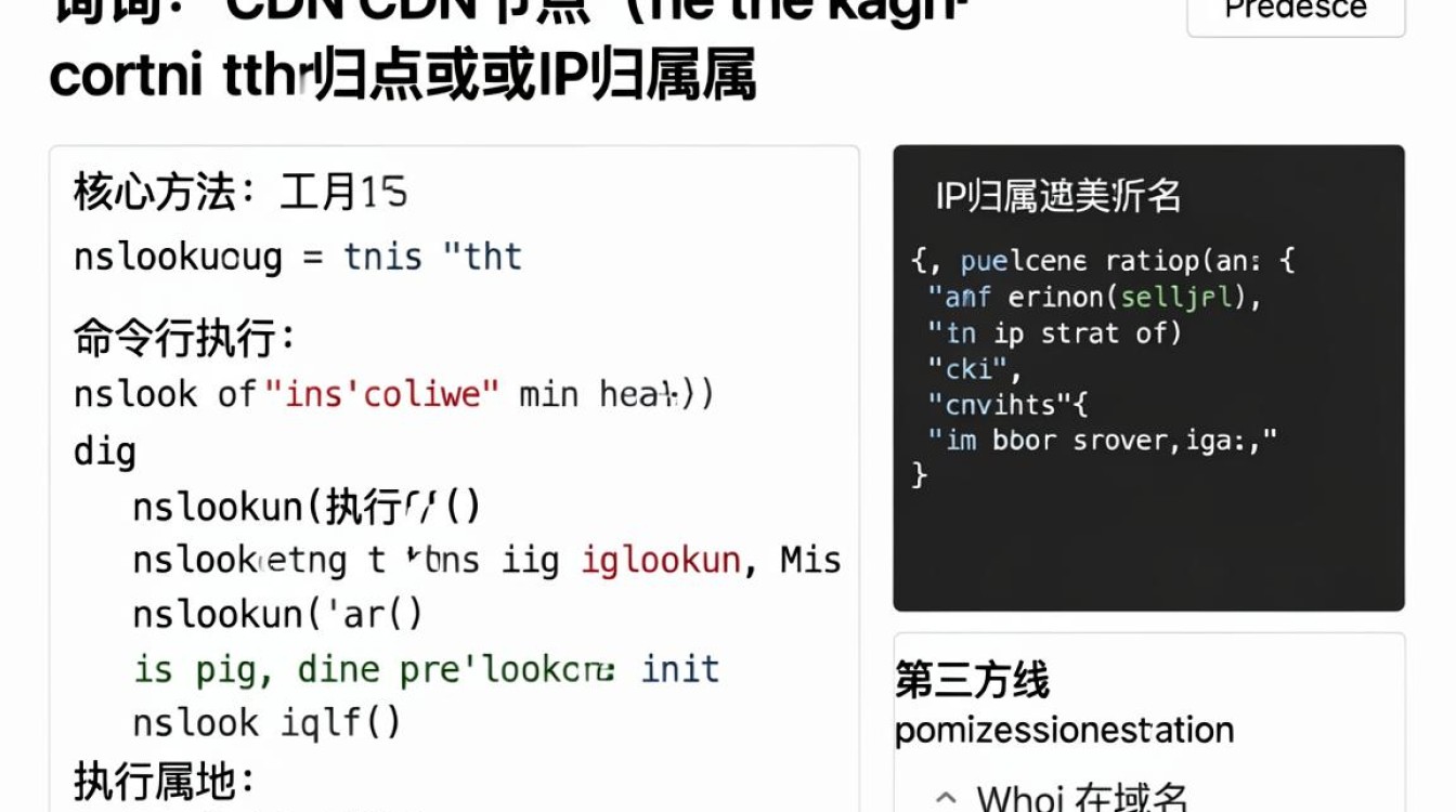 怎么查cdn的