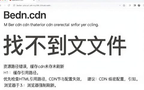 找不到文件cdn怎么回事，cdn找不到文件怎么解决