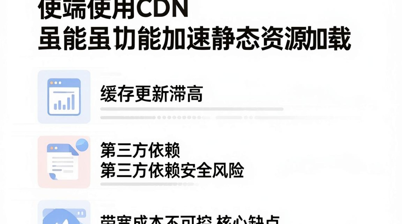 前端 cdn的缺点 前端 cdn的缺点
