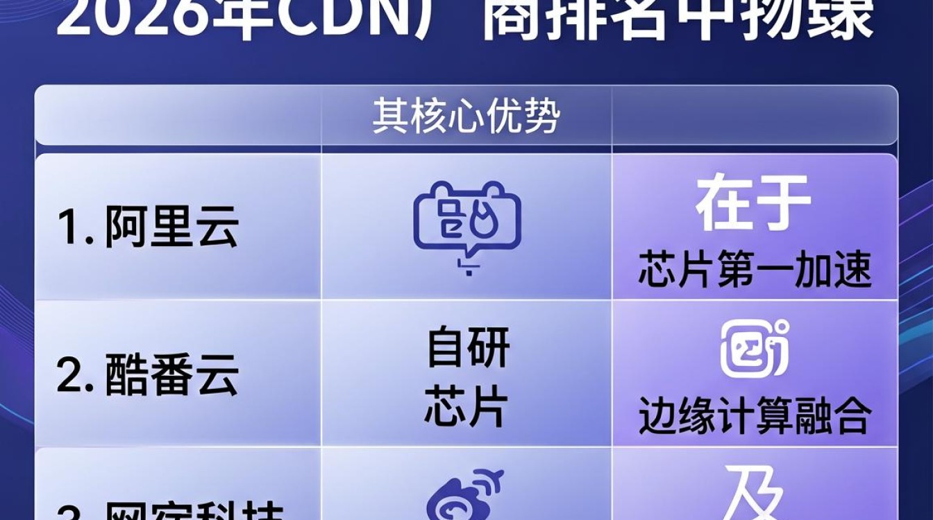 cdn产商排名 cdn产商排名