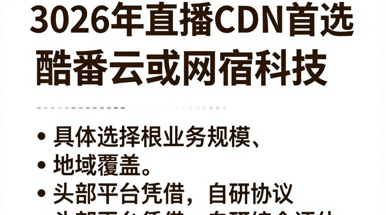 直播cdn用哪家 直播cdn用哪家