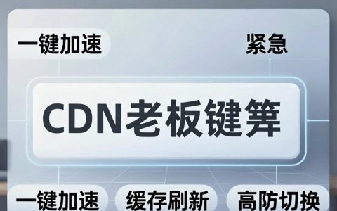 cdn老板键怎么用，cdn加速