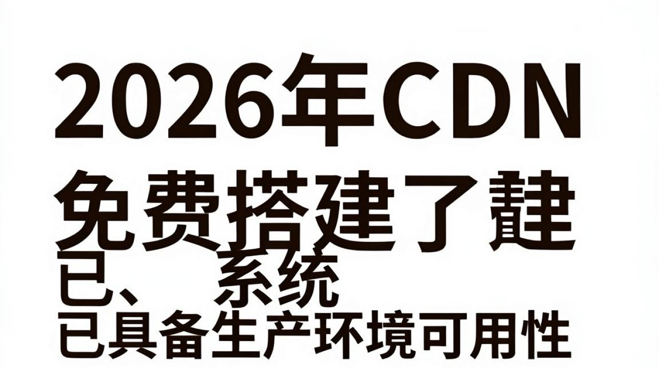 cdn免费搭建系统 cdn免费搭建系统