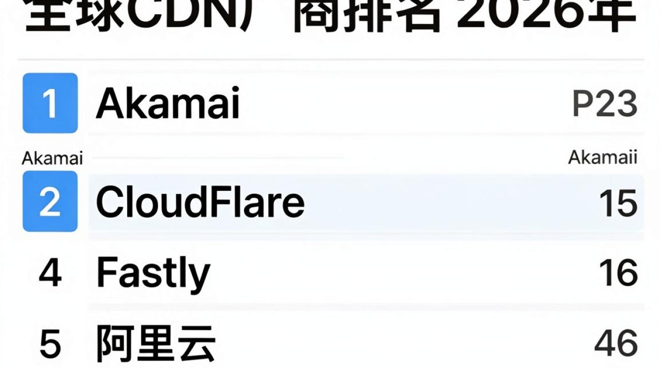 cdn世界厂商排名 cdn世界厂商排名