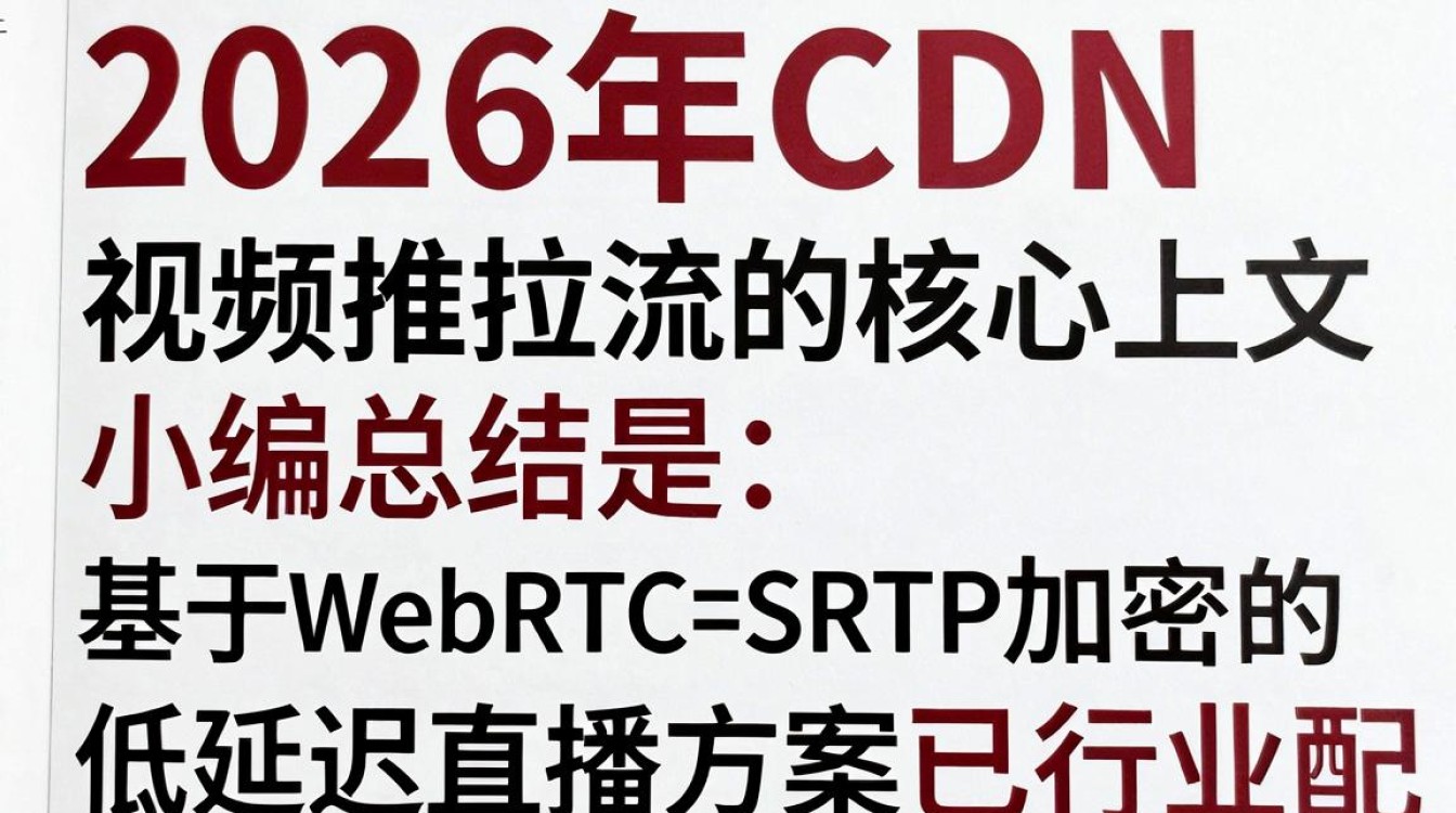 cdn视频推拉流 cdn视频推拉流