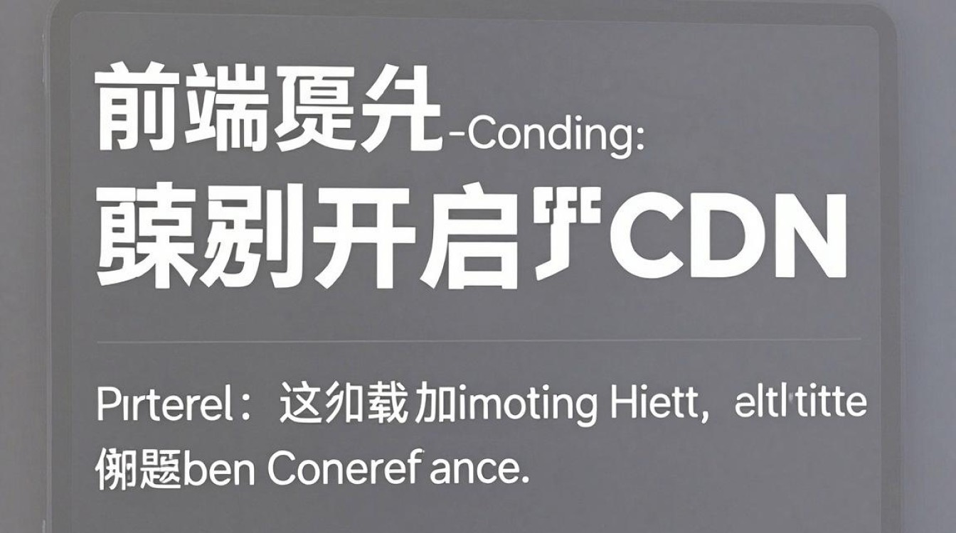 coding需要开启cdn coding需要开启cdn