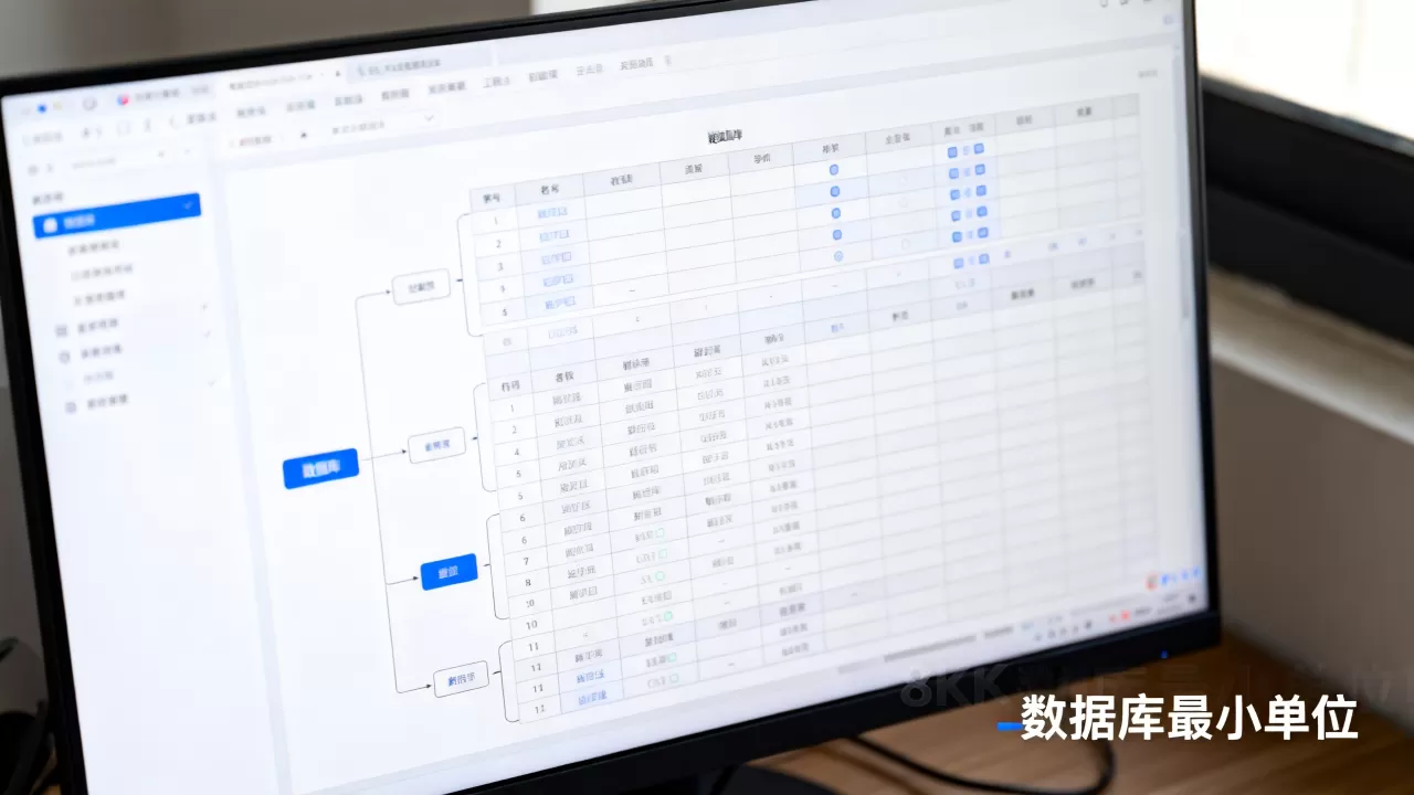 构成数据库的最小单位是什么？数据库最小单位