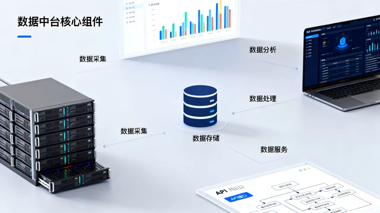 构成数据中台一般包括哪些内容，数据中台包含哪些核心组件