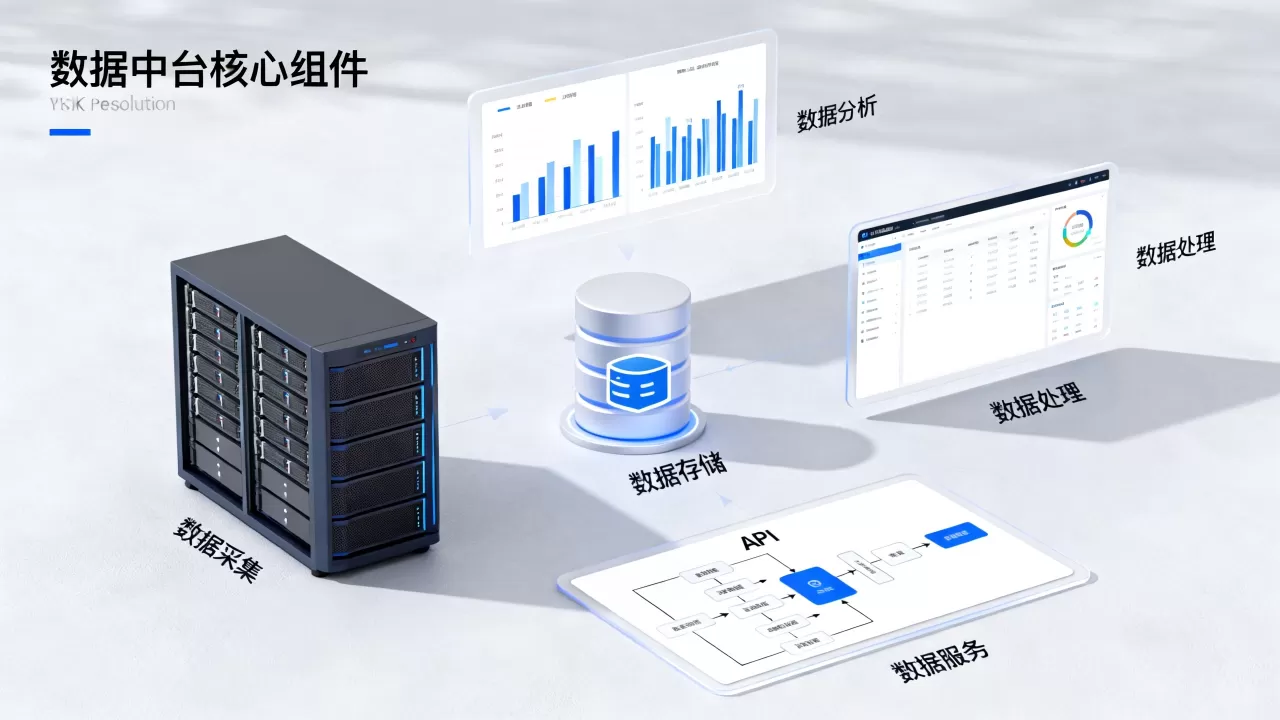 构成数据中台一般包括哪些内容，数据中台包含哪些核心组件