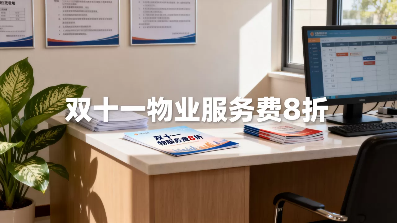 构建物管理服务双十一活动,双十一物业服务费打折吗 构建物管理服务双十一活动,双十一物业服务费打折吗