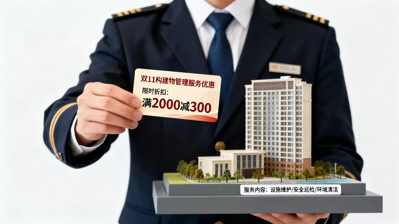 构建物管理服务双11优惠活动，构建物管理服务双11优惠多少钱