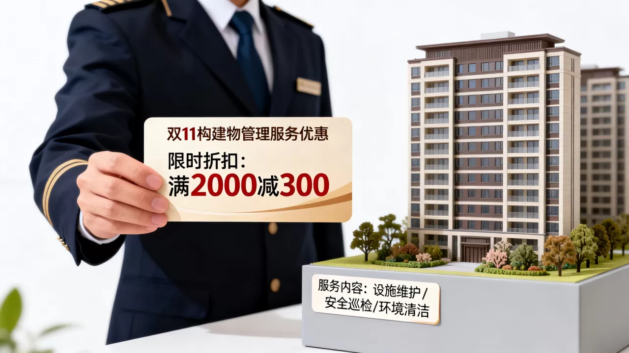 构建物管理服务双11优惠活动，构建物管理服务双11优惠多少钱