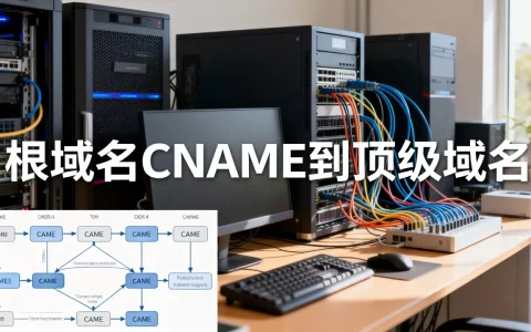 根域名CNAME到顶级域名，根域名CNAME顶级域名