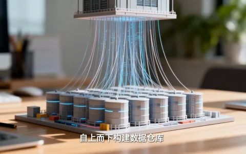 构造数据仓库的方式有自上而下，自上而下构建数据仓库