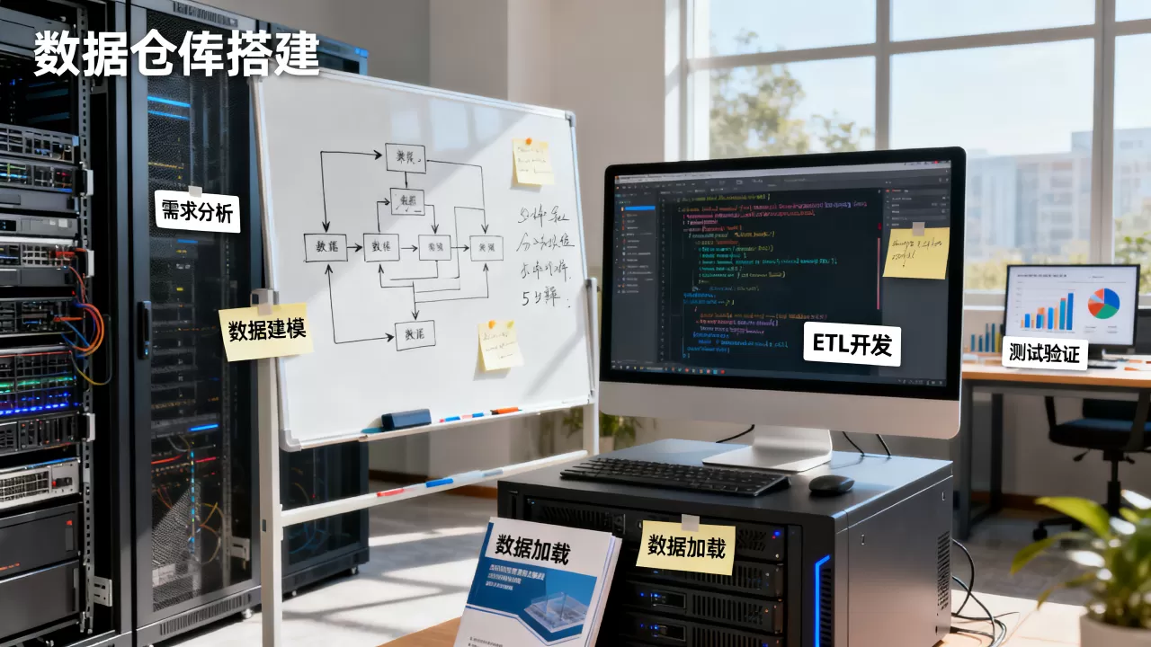 构建数据仓库的5个步骤,数据仓库搭建流程详解 构建数据仓库的5个步骤,数据仓库搭建流程详解