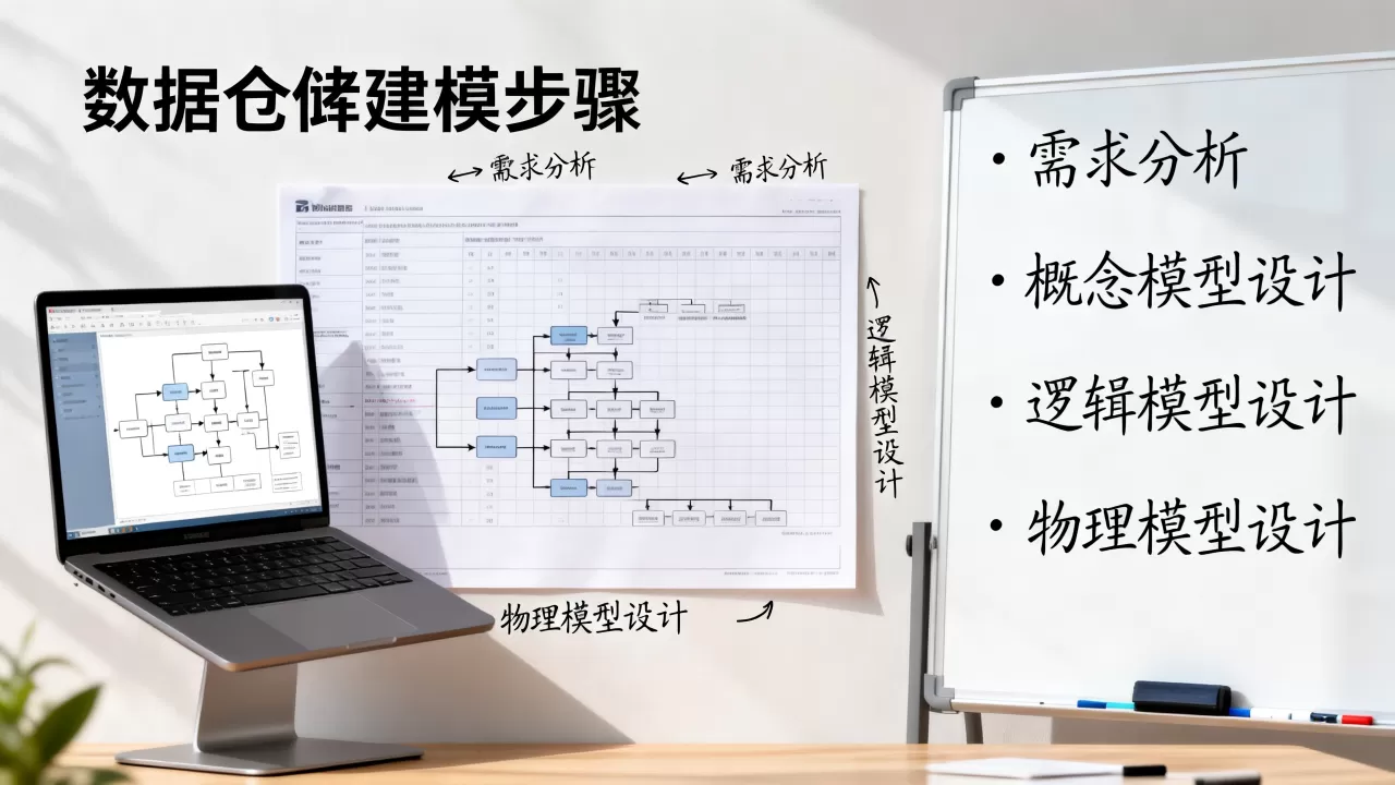 构建数据仓库模型的方法是什么，数据仓库建模步骤