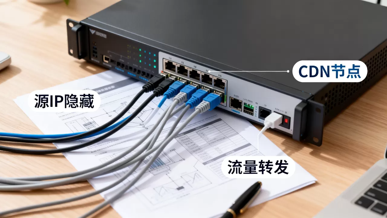 使用cdn不能封ip怎么办，cdn隐藏源ip