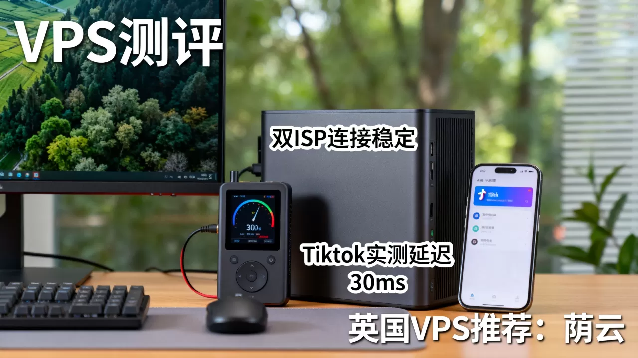 英国荫云VPS测评,双ISP、Tiktok实测体验,英国VPS哪家好? 英国荫云VPS测评,双ISP、Tiktok实测体验,英国VPS哪家好?